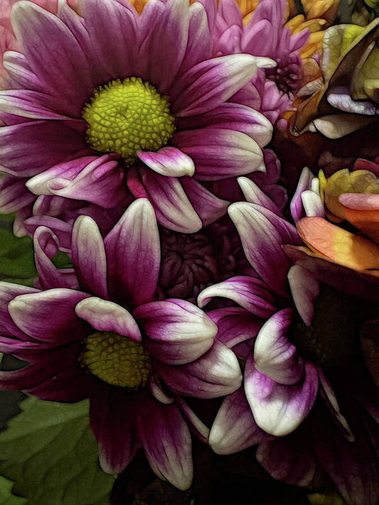 October Flowers 7 - Art Print