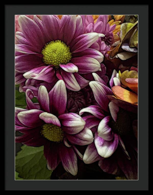 October Flowers 7 - Framed Print