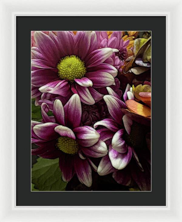October Flowers 7 - Framed Print
