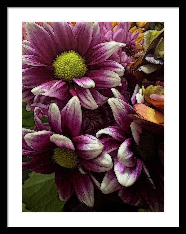 October Flowers 7 - Framed Print