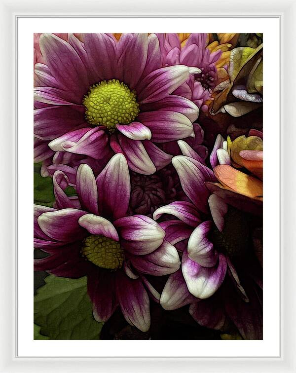 October Flowers 7 - Framed Print
