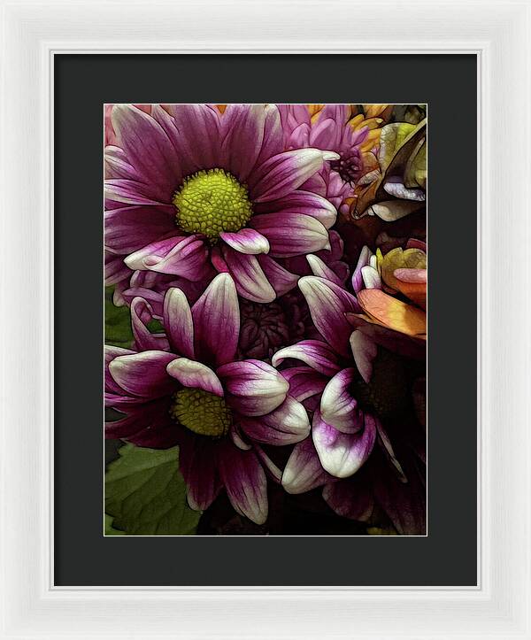October Flowers 7 - Framed Print