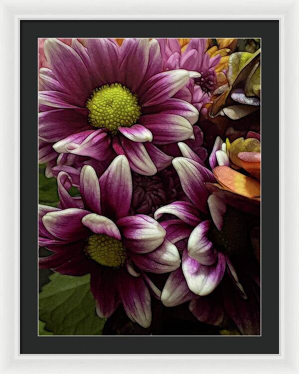 October Flowers 7 - Framed Print