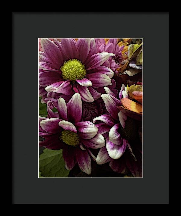 October Flowers 7 - Framed Print
