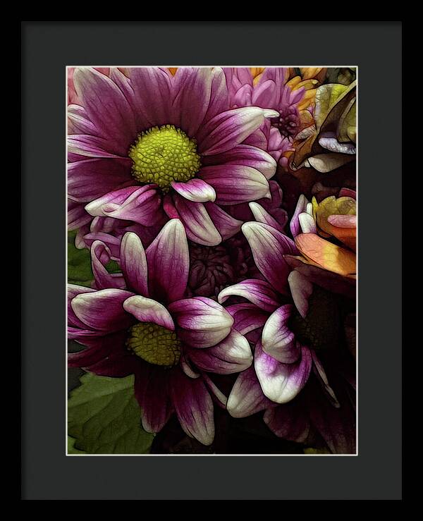 October Flowers 7 - Framed Print