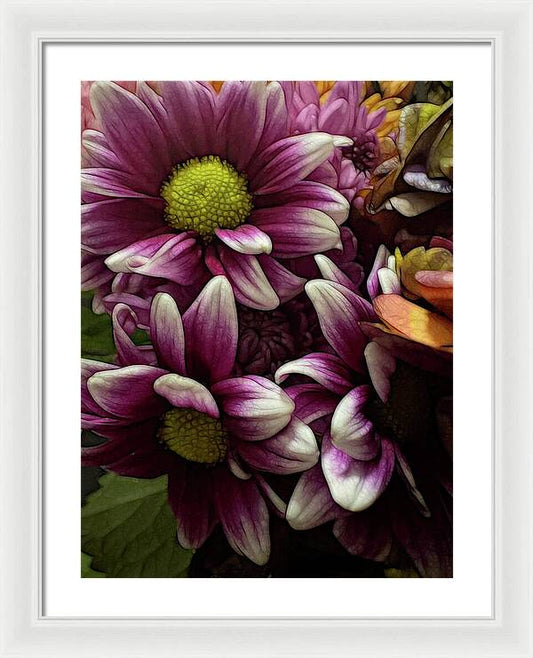 October Flowers 7 - Framed Print