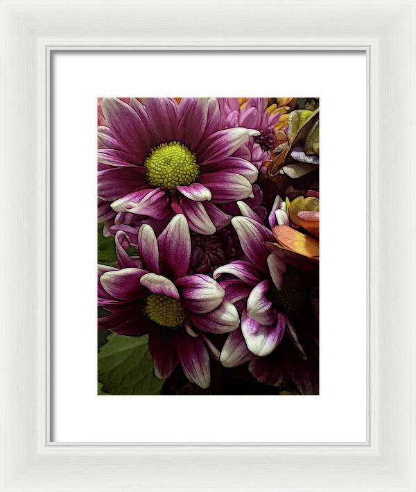 October Flowers 7 - Framed Print