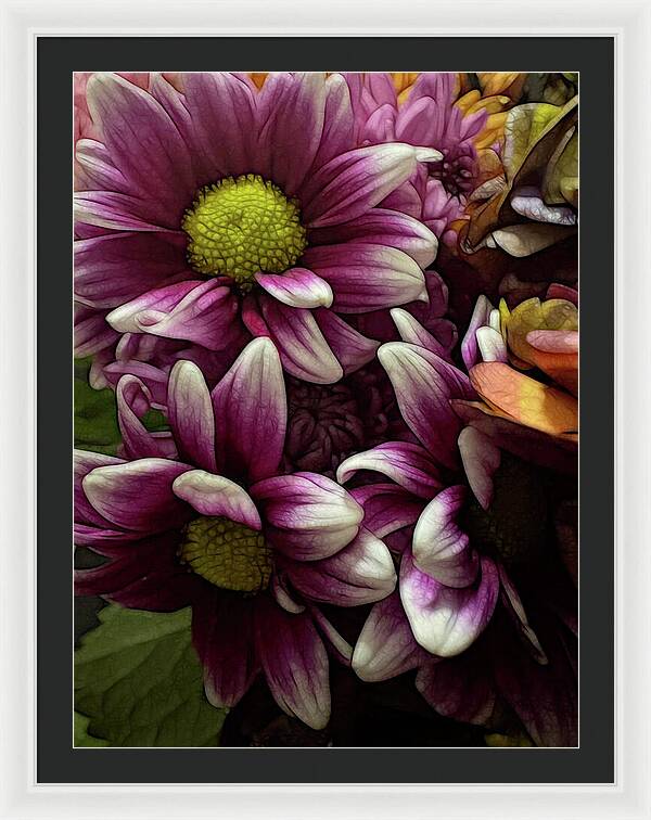 October Flowers 7 - Framed Print