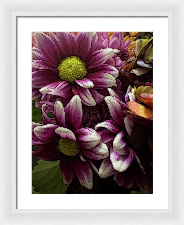 October Flowers 7 - Framed Print