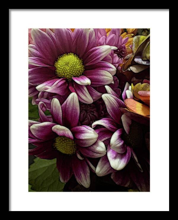 October Flowers 7 - Framed Print