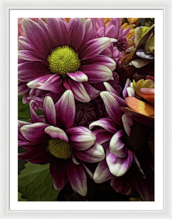 October Flowers 7 - Framed Print