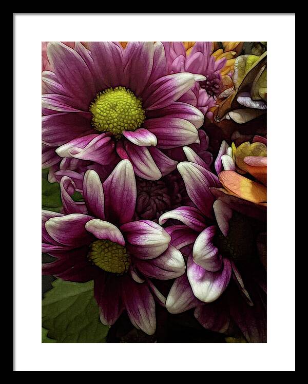 October Flowers 7 - Framed Print