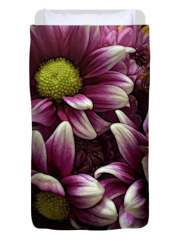 October Flowers 7 - Duvet Cover