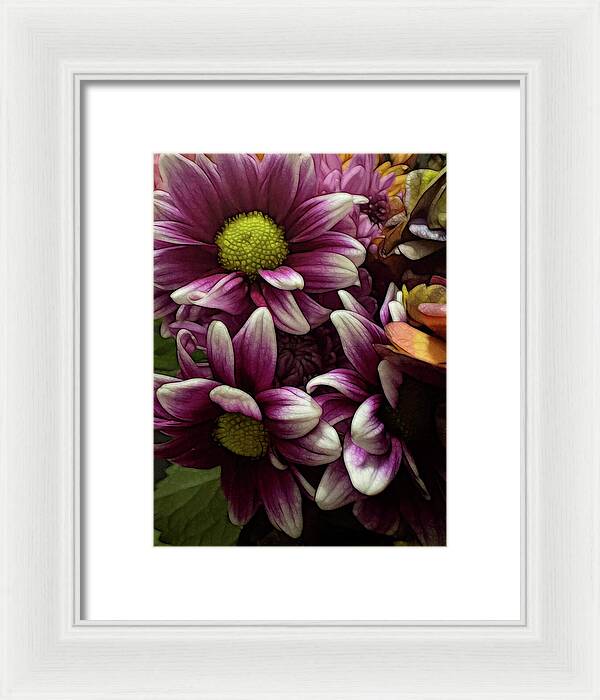 October Flowers 7 - Framed Print