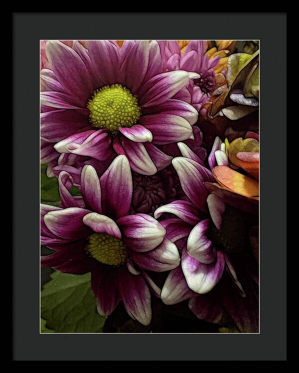 October Flowers 7 - Framed Print