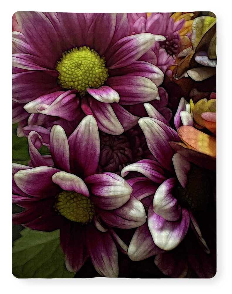 October Flowers 7 - Blanket