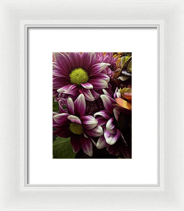 October Flowers 7 - Framed Print