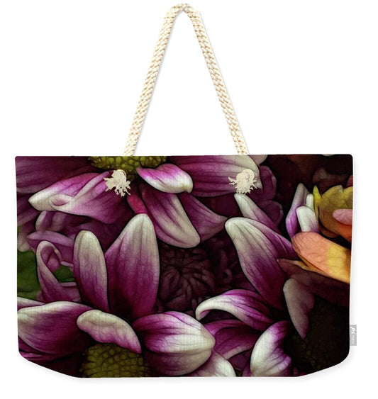 October Flowers 7 - Weekender Tote Bag