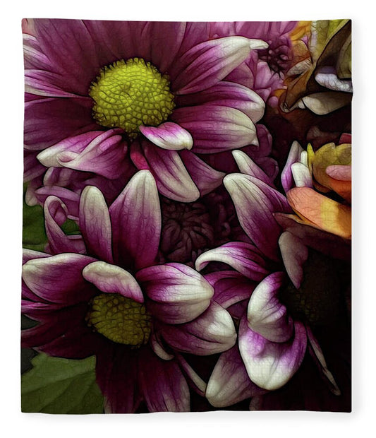 October Flowers 7 - Blanket