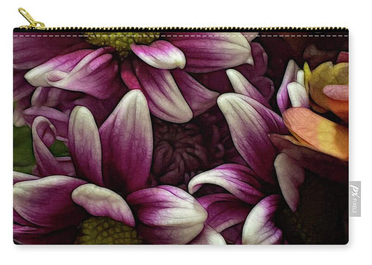 October Flowers 7 - Zip Pouch