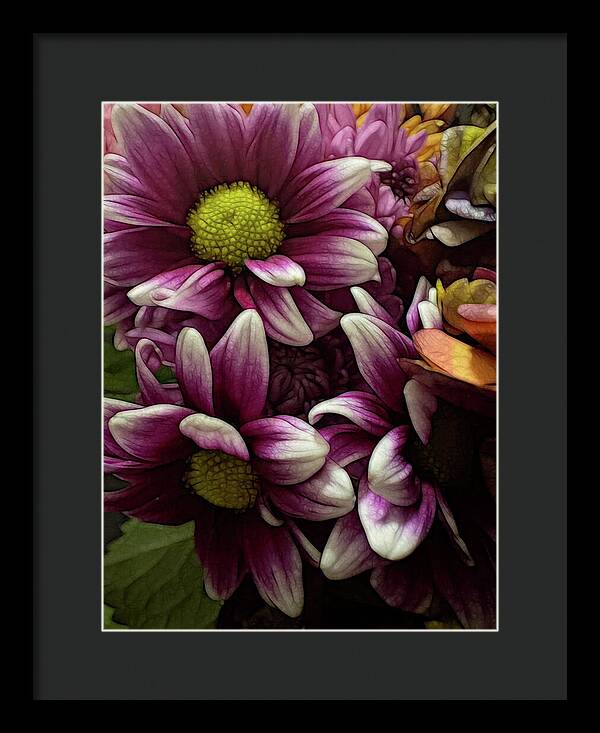 October Flowers 7 - Framed Print