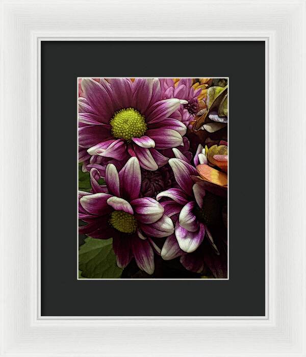 October Flowers 7 - Framed Print