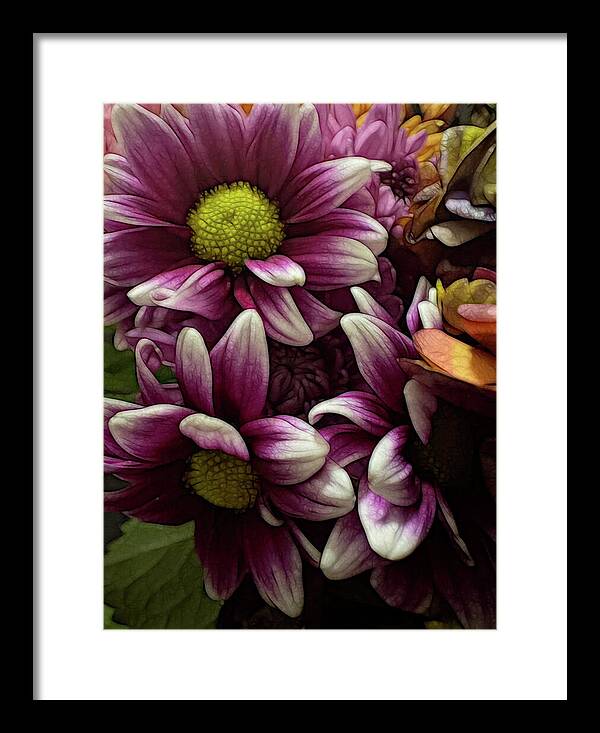 October Flowers 7 - Framed Print