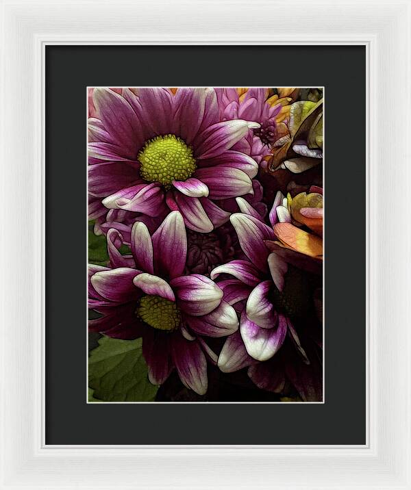 October Flowers 7 - Framed Print