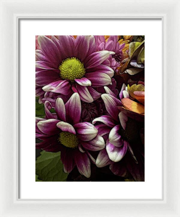 October Flowers 7 - Framed Print