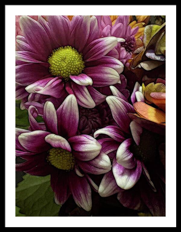 October Flowers 7 - Framed Print