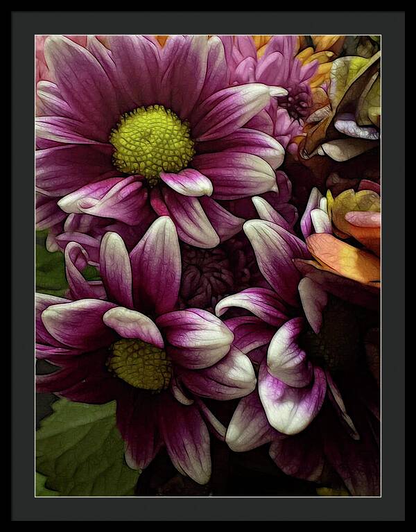 October Flowers 7 - Framed Print
