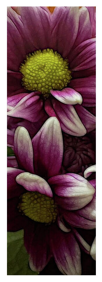 October Flowers 7 - Yoga Mat