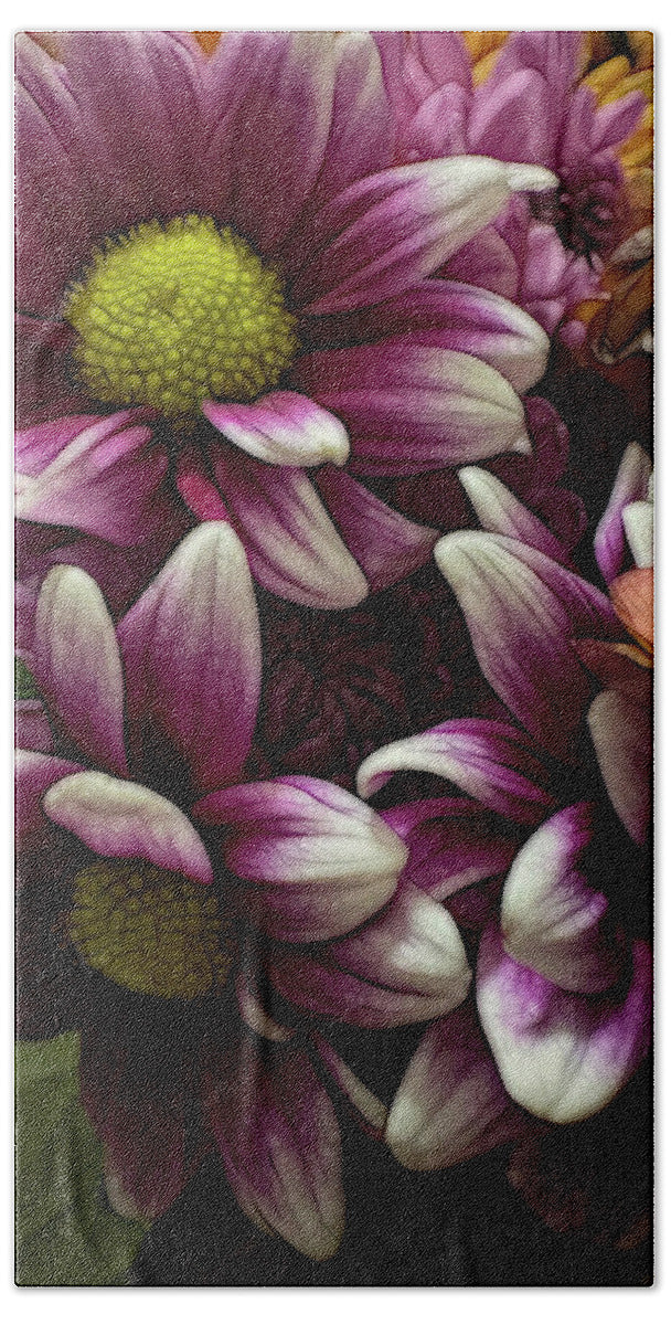 October Flowers 7 - Bath Towel