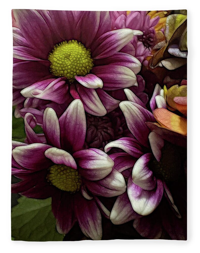 October Flowers 7 - Blanket