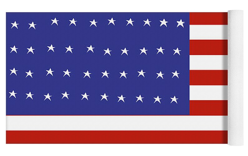 American Flag - Yoga Mat