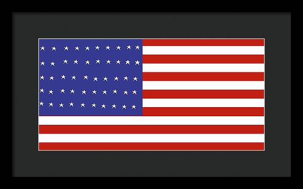 American Flag - Framed Print
