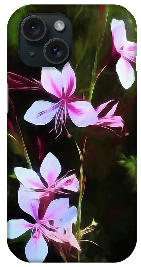 Pink and White Flower Detail - Phone Case