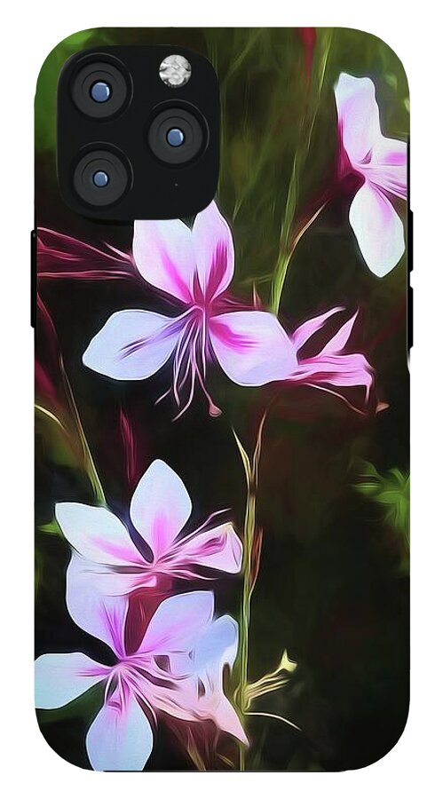 Pink and White Flower Detail - Phone Case