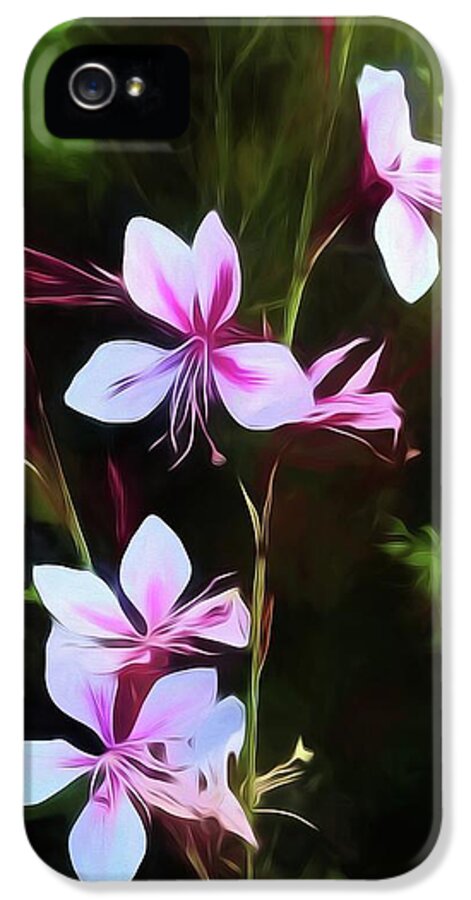 Pink and White Flower Detail - Phone Case