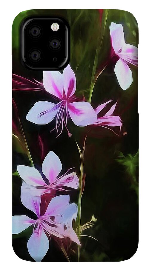 Pink and White Flower Detail - Phone Case