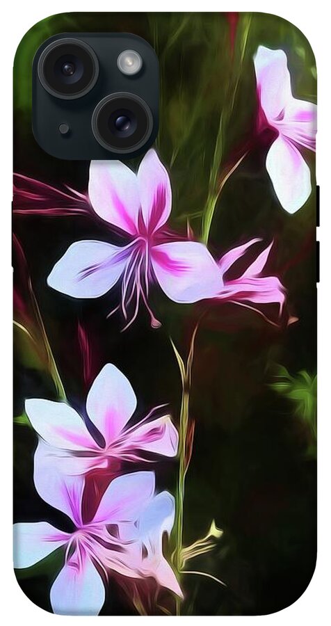 Pink and White Flower Detail - Phone Case