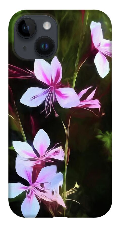 Pink and White Flower Detail - Phone Case