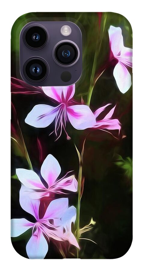 Pink and White Flower Detail - Phone Case