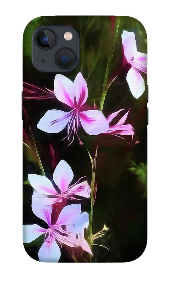 Pink and White Flower Detail - Phone Case