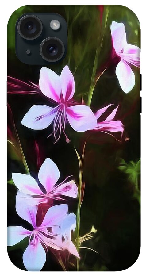 Pink and White Flower Detail - Phone Case