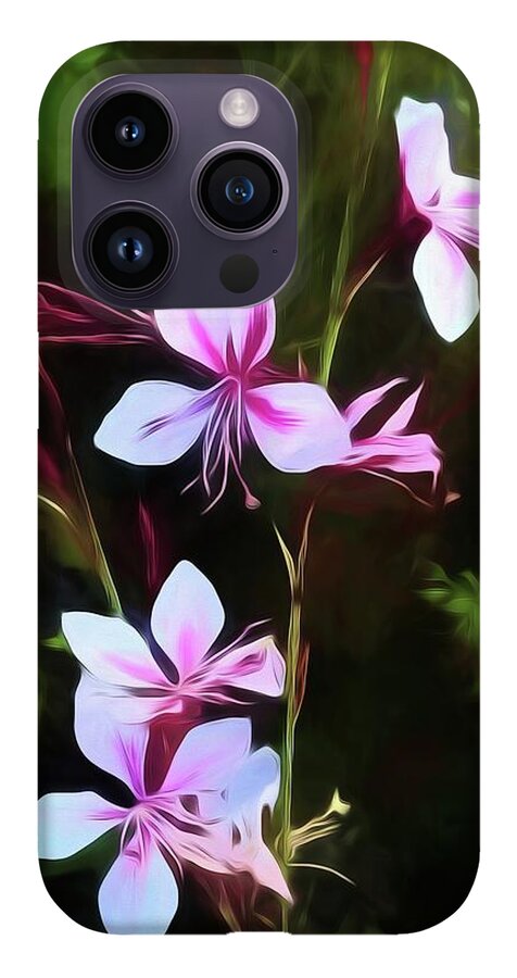 Pink and White Flower Detail - Phone Case