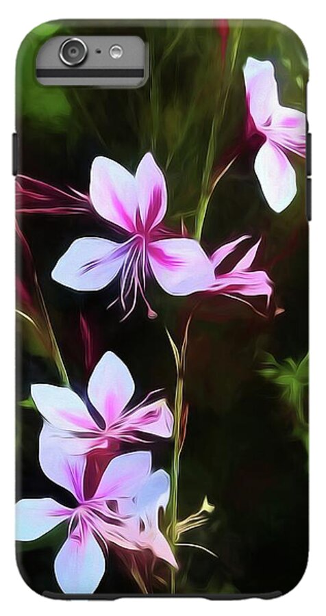 Pink and White Flower Detail - Phone Case