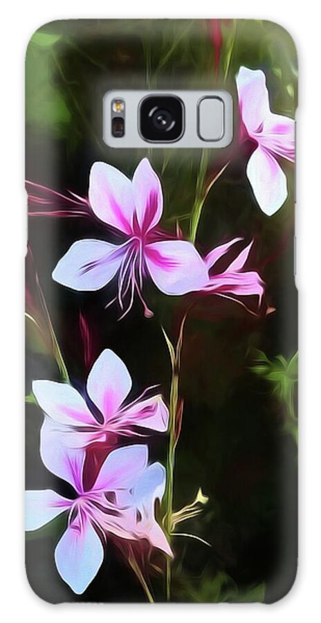 Pink and White Flower Detail - Phone Case