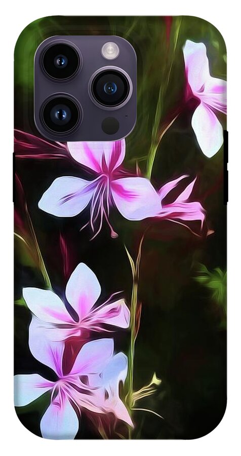Pink and White Flower Detail - Phone Case