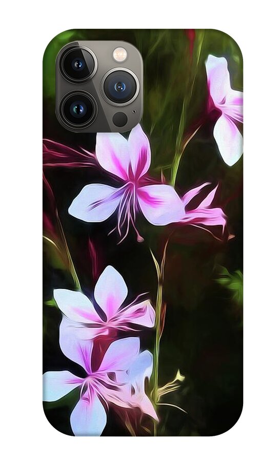 Pink and White Flower Detail - Phone Case